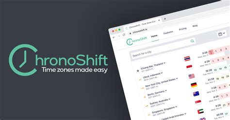 time zone calculator for meetings|ChronoShift .